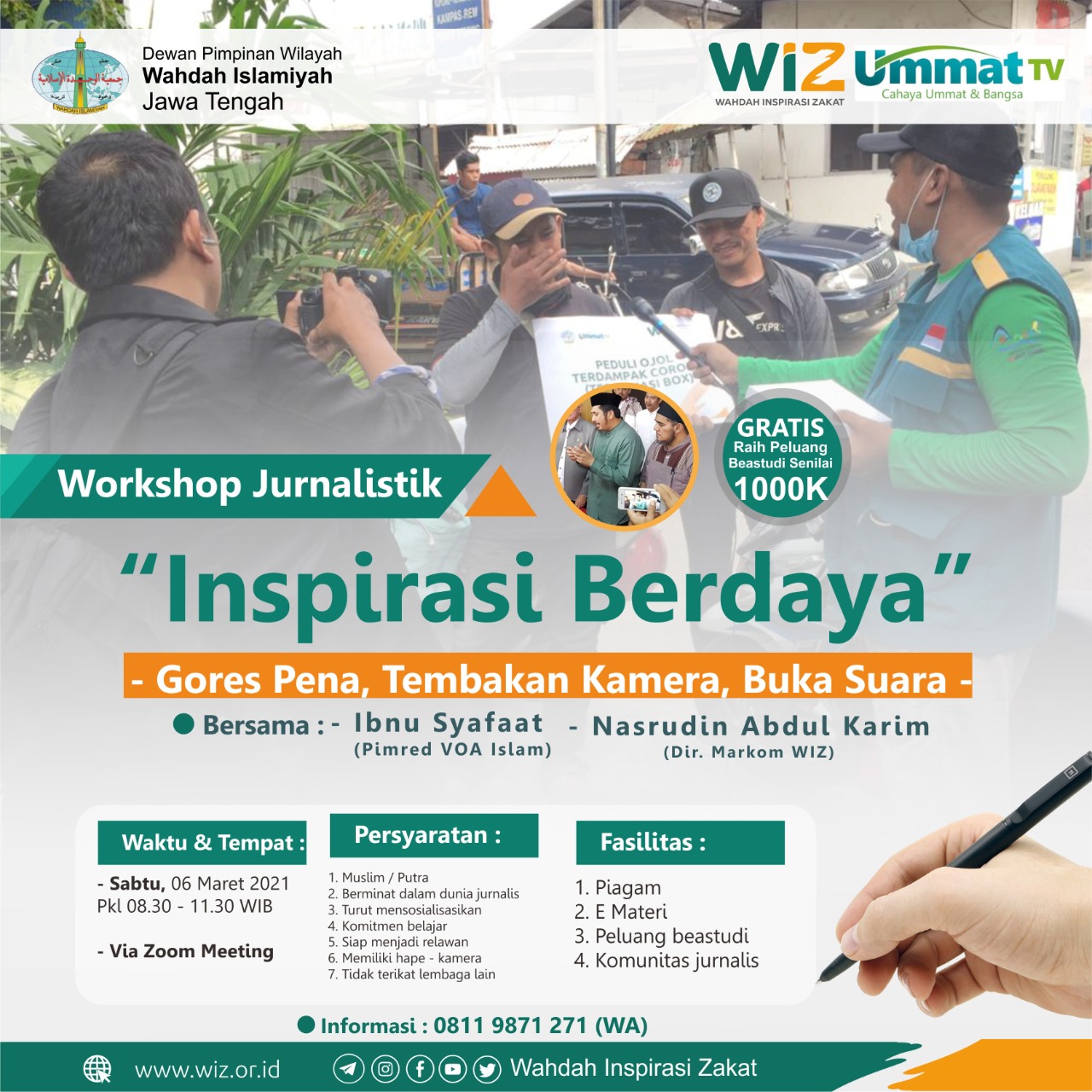 Workshop Jurnalistik Wahdah Islamiyah